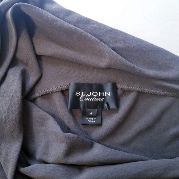 🌸St John Couture‎ | Draped One Shoulder empire top - Picture 5 of 10